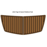 2015 Tige Z3 Swim Platform Step Pad Traction Mats Eva Foam Boat Flooring Marine Decking Hzchione