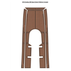 2015 Zodiac 600 Sport Swim Platform Cockpit Traction Mats Eva Foam Boat Flooring Marine Decking Hzchione