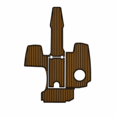2016-2017 Chaparral 227 SSX Cockpit Pad EVA Teak Decking Hzchione