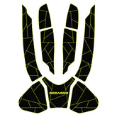 2016-2017 Sea Doo RXT 260 Customize Jet Ski Mats Non-Slip Motorboat Traction Mat Hzchione Black Neon Yellow