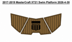 2017-2019 MasterCraft XT21 Swim Platform Traction Mats Eva Foam Boat Flooring Marine Decking Hzchione