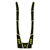 2017-2024 Yamaha EX/EX SPORT/EX DELUXE EVA Foam Boat Flooring Jet Ski Traction Mats Hzchione Black Neon Yellow-Fractal