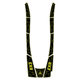 2017-2024 Yamaha EX/EX SPORT/EX DELUXE EVA Foam Boat Flooring Jet Ski Traction Mats Hzchione Black Neon Yellow-Fractal