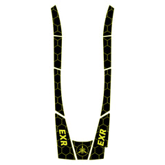 2017-2024 Yamaha EX/EX SPORT/EX DELUXE EVA Foam Boat Flooring Jet Ski Traction Mats Hzchione Black Neon Yellow-Hexagon