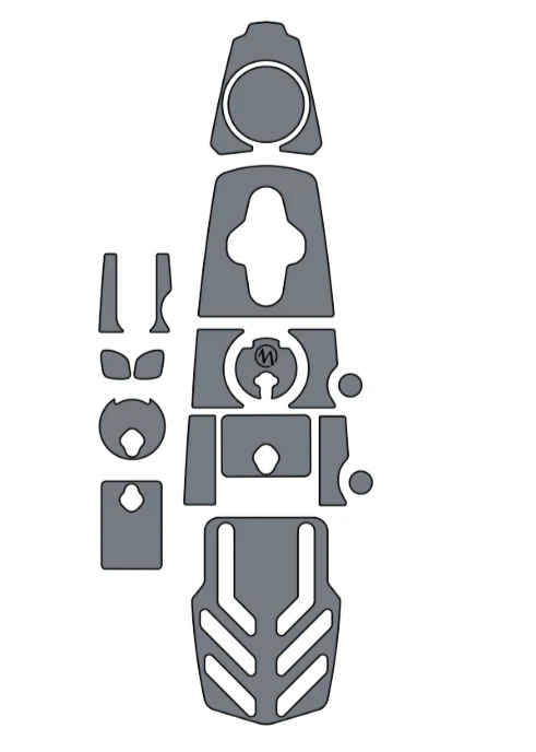 2017-Current Hobie Compass Kayak Boat Deck Pad Kit Hzchione