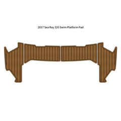 2017 Sea Ray 320 Swim Platform Pad Traction Mats Eva Foam Boat Flooring Marine Decking Hzchione