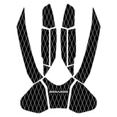 2016-2017 Sea Doo Wake Pro 215 Customize Jet Ski Mats Non-Slip Motorboat Traction Mat Hzchione Black Light Gray