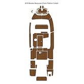 2018 Beneteau Barracuda 6 Swim Platform Cockpit Traction Mats Eva Foam Boat Flooring Marine Decking Hzchione