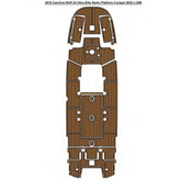 2018 Carolina Skiff 24 Ultra Elite Swim Platform Traction Mats Eva Foam Boat Flooring Marine Decking Hzchione