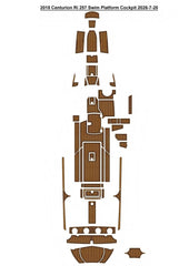 2018 Centurion Ri 257 Cockpit Traction Mats Eva Foam Boat Flooring Marine Decking Hzchione