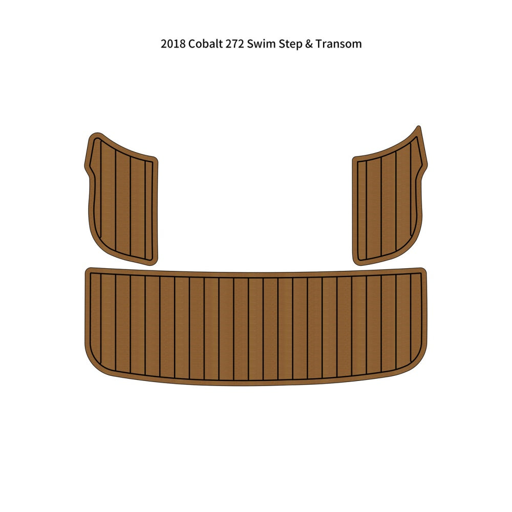 2018 Cobalt 272 Swim Step Platform Transom Pad Traction Mats Eva Foam Boat Flooring Marine Decking Hzchione