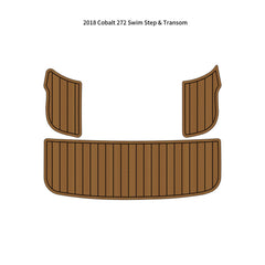 2018 Cobalt 272 Swim Step Platform Transom Pad Traction Mats Eva Foam Boat Flooring Marine Decking Hzchione