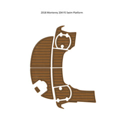 2018 Monterey 204 FE Swim Platform Step Pad Traction Mats Eva Foam Boat Flooring Marine Decking Hzchione