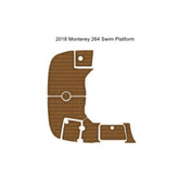 2018 Monterey 264 Swim Platform Step Pad Traction Mats Eva Foam Boat Flooring Marine Decking Hzchione