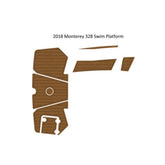 2018 Monterey 328 Swim Platform Step Pad Traction Mats Eva Foam Boat Flooring Marine Decking Hzchione