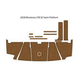 2018 Monterey 378 SE Swim Platfrom Step Pad Traction Mats Eva Foam Boat Flooring Marine Decking Hzchione