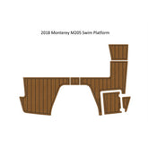 2018 Monterey M205 Swim Platfrom Step Pad Traction Mats Eva Foam Boat Flooring Marine Decking Hzchione