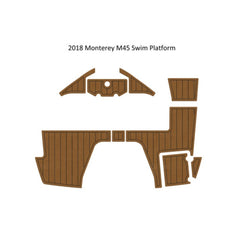 2018 Monterey M45 Swim Platfrom Step Pad Traction Mats Eva Foam Boat Flooring Marine Decking