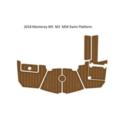 2018 Monterey M5 M3 MSX Swim Platform Step Pad Traction Mats Eva Foam Boat Flooring Marine Decking