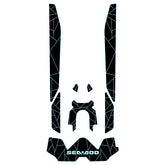 2019-2024 Sea Doo GTX 230+300 Customize Jet Ski Mats Hzchione Black Cyan