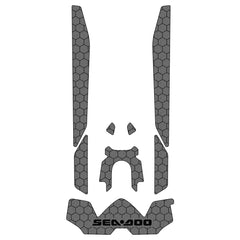 2018 Sea Doo GTX/GTX 230 Customize Jet Ski Mats Non-Slip Motorboat Traction Mat Hzchione Dark Gray Black