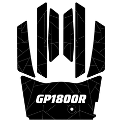 2017-2020 Yamaha GP1800 EVA Foam Boat Flooring Jet Ski Traction Mats Hzchione Black White-GP1800R