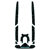 2020-2025 Sea-Doo WAKE PRO 170 Customize Jet Ski Mats Non-Slip Motorboat Traction Mat Hzchione Black Cyan