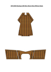2019-2025 Nautique 200 Stern Bench Bow Without Seats Pad Traction Mats Eva Foam Boat Flooring Marine Decking Hzchione