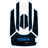 2019-2025 Yamaha FX + FX CRUISER SVHO / HO / LIMITED EVA Foam Boat Flooring Jet Ski Traction Mats Hzchione Black Blue-Yamaha