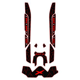 2019-2026 Sea Doo RXT-X 300 325 Customize Jet Ski Mats Non-Slip Motorboat Traction Mat Hzchione Black Red-Sea Doo+X