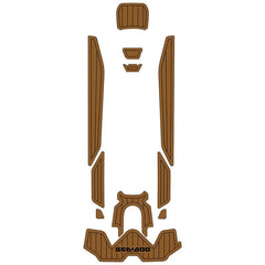 2019-2025 Sea Doo Wake Pro Customize Jet Ski Mats With Fuel Cap Hzchione Brown Black