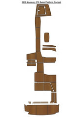 2019 Monterey 378 Cockpit Pad Traction Mats Eva Foam Boat Flooring Marine Decking