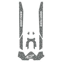 2019-2024 Sea Doo GTX 155 Customize Jet Ski Mats Hzchione Gray White