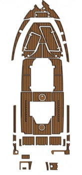 2019 Sea Hunt Ultra 234 Swim Platform Cockpit Traction Mats Eva Foam Boat Flooring Marine Decking Hzchione