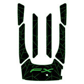 2012-2018 Yamaha Cruiser HO/SHO/SVHO EVA Foam Boat Flooring Jet Ski Traction Mats Hzchione Black Green-FX