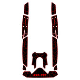 2021-2025 Sea Doo RXP-X 300 325 Customize Jet Ski Mats Non-Slip Motorboat Traction Mat Hzchione Black Red-RXP 325