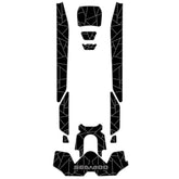 2019-2025 Sea Doo Wake Pro Customize Jet Ski Mats With Fuel Cap Hzchione Black Gray