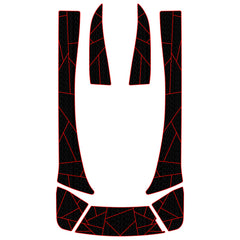 2020–2026 Kawasaki STX 160 / 160X / 160LX EVA Foam Boat Flooring Jet Ski Traction Mats Hzchione Black Red