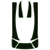 2020–2026 Kawasaki STX 160 / 160X / 160LX EVA Foam Boat Flooring Jet Ski Traction Mats Hzchione Black Dark Green