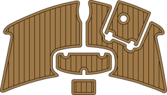 2020–2026 Tahoe 2150 Bow Traction Mats Eva Foam Boat Flooring Marine Decking Hzchione