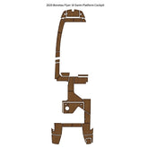2020 Beneteau Flyer 10 Swim Platform Cockpit Traction Mats Eva Foam Boat Flooring Marine Decking Hzchione