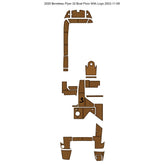 2020 Beneteau Flyer 32 Swim Platform Cockpit Traction Mats Eva Foam Boat Flooring Marine Decking Hzchione