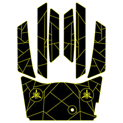 2015-2020 Yamaha VX/VXR/VXS/VX Cruiser EVA Foam Boat Flooring Jet Ski Traction Mats Hzchione Black Neon Yellow