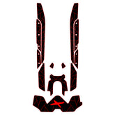 2019-2026 Sea Doo RXT-X 300 325 Customize Jet Ski Mats Non-Slip Motorboat Traction Mat Hzchione Black Red-Chaotic Texture-X