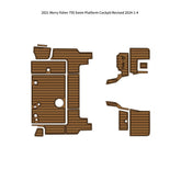 2021 Jeanneau Merry fisher 795 Swim Platform Cockpit Pad Traction Mats Eva Foam Boat Flooring Marine Decking Hzchione