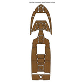 2021 Pair Customs 21 Swim Platform Cockpit Traction Mats Eva Foam Boat Flooring Marine Decking Hzchione