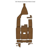 2021 Tidewater 232 LXF Swim Platform Cockpit Traction Mats Eva Foam Boat Flooring Marine Decking Hzchione