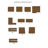 2022 Barracuda 13 Rib Cockpit Traction Mats Eva Foam Boat Flooring Marine Decking Hzchione