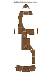 2022 Cobalt A29 Cockpit Pad Traction Mats Eva Foam Boat Flooring Marine Decking Hzchione