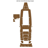 2022 Nor-Tech 390 Swim Step Cockpit Pad Traction Mats Eva Foam Boat Flooring Marine Decking Hzchione